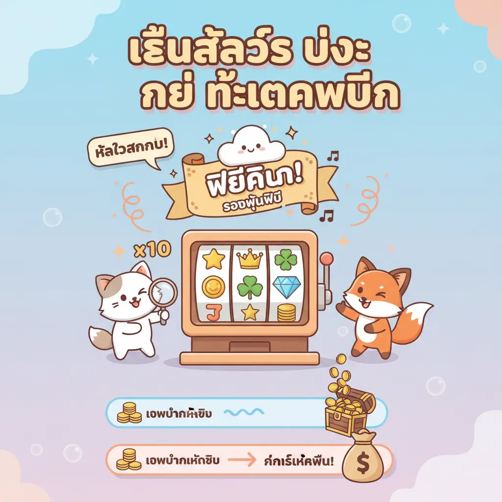 เล่นสล็อต ยัง ไง ให้แตกหมื่น - สล็อต