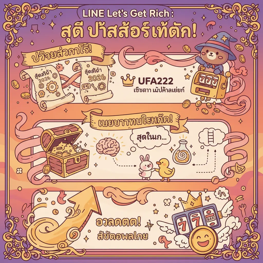 สูตร ปั่นสล็อต ให้แตก - LINE Lets Get Rich