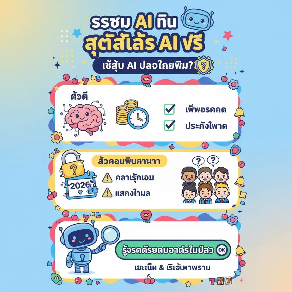 สูตรสล็อต ai ฟรี - ระบบ AI