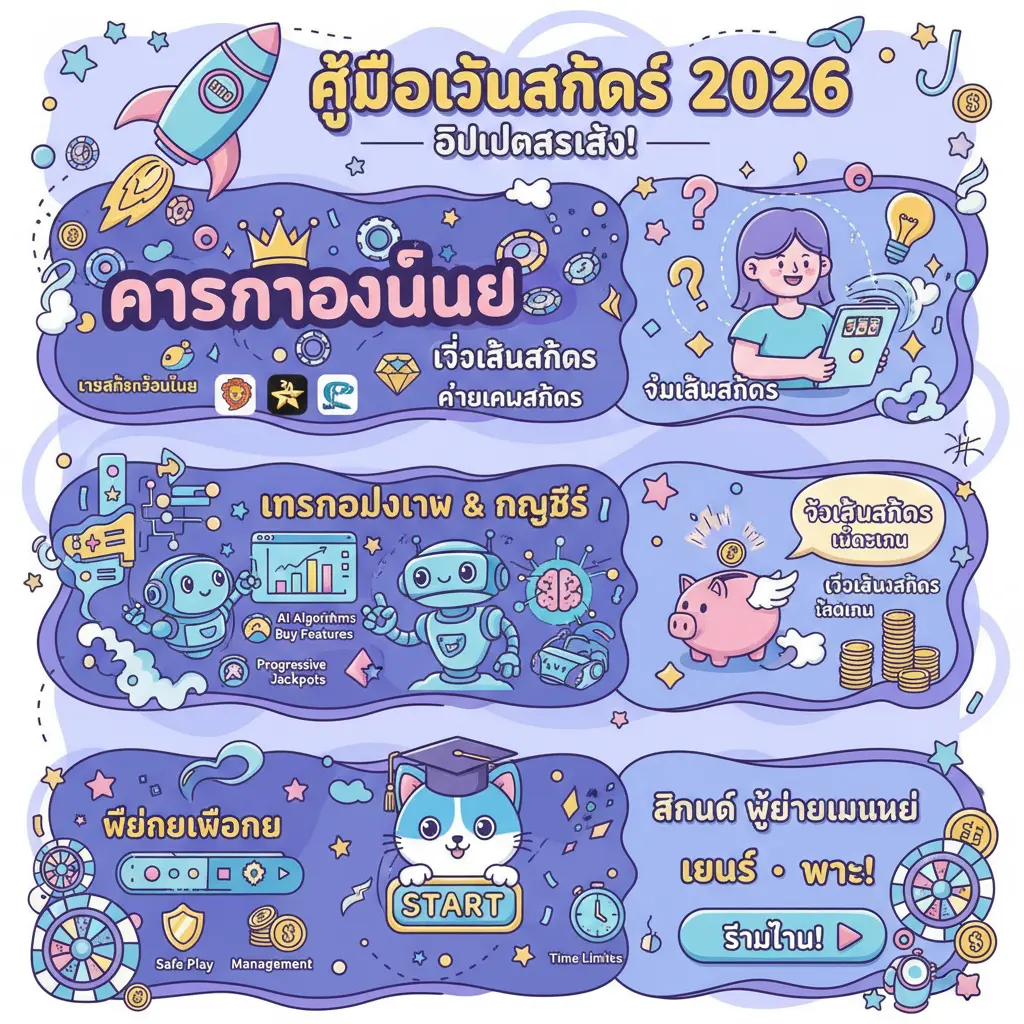 วิธีเล่นสลอต - คาสิโนออนไลน์