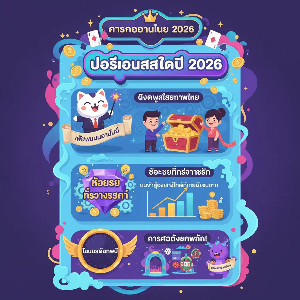 คาสิโนออนไลน์ 2026 - เว็บพนันออนไลน์