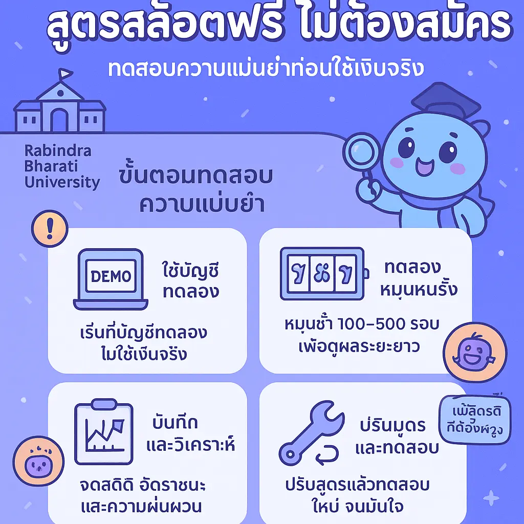 ดาวน์โหลด สูตรสล็อตฟรี ไม่ต้องสมัคร - Rabindra Bharati University