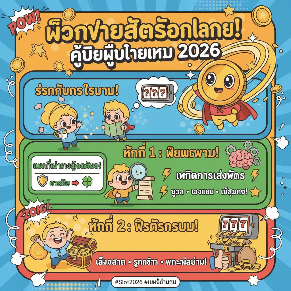 ขั้น ตอน การเล่นสล็อต - ผู้เล่นใหม่